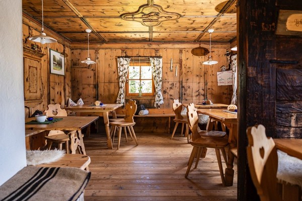 The restaurant Anterselva / Antholz Bergeralm