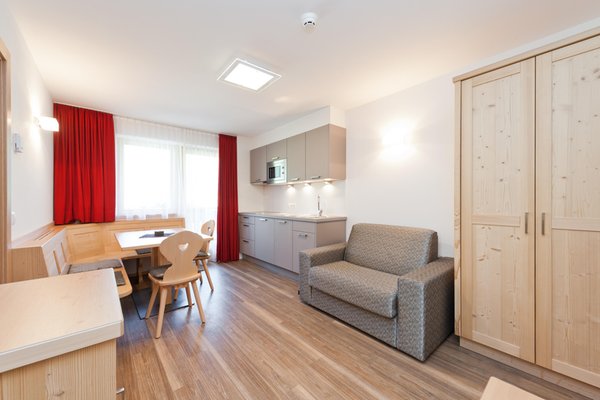 La zona giorno Mountain Residence Montana - Residence 3 stelle