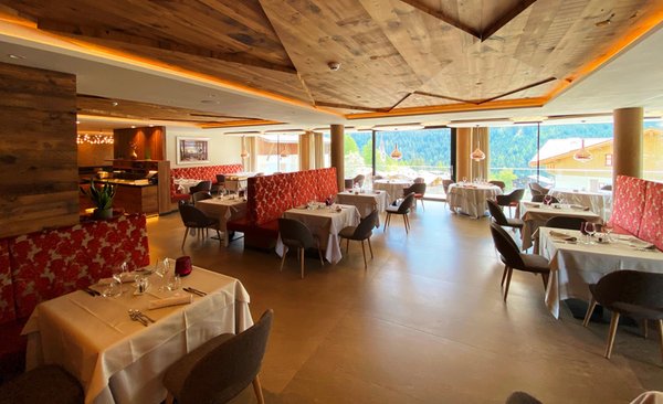 Il ristorante Vigo di Fassa Ciampedie Luxury Alpine Spa Hotel