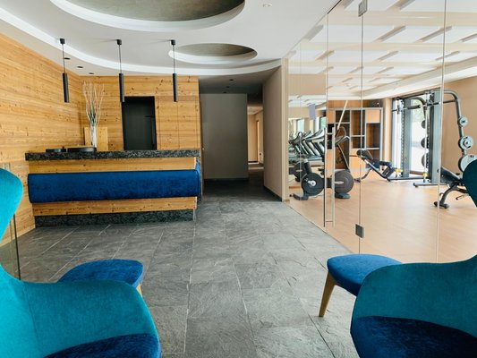Foto della zona fitness Ciampedie Luxury Alpine Spa Hotel