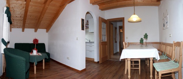 The living area Farmhouse apartments Gratterhof App. Lisa