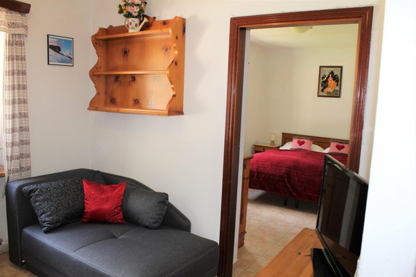 The living area Apartments Casa Minach