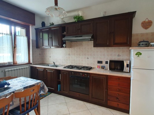 Foto der Küche Ferienwohnung Al Brik