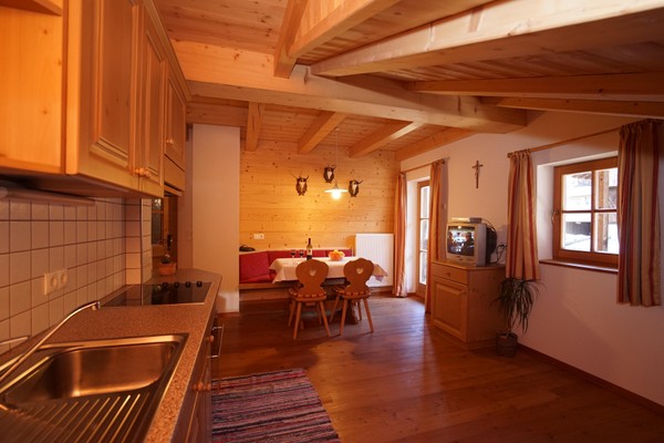 The living area Farmhouse apartments Unterhabererhof