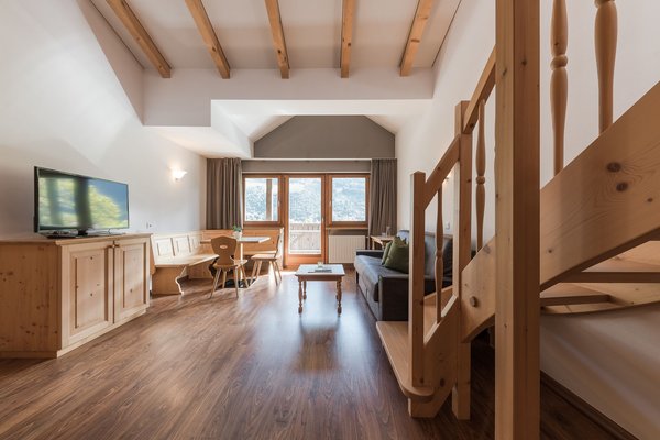 La zona giorno B&B-Hotel Kesslwirt