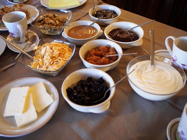 La colazione Rifugio-Hotel Cereda