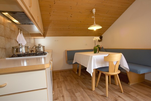 La zona giorno Appartements Gerda