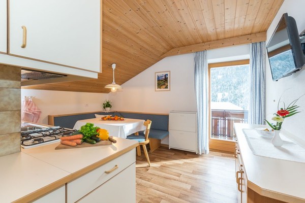 La zona giorno Appartements Gerda
