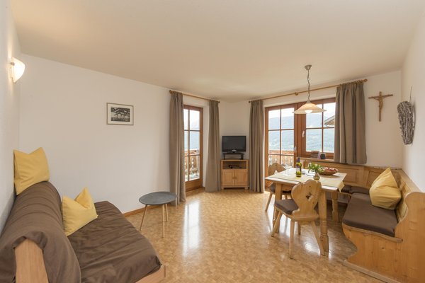 The living area Farmhouse apartments Unterguggenberghof