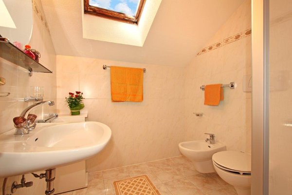 Foto del bagno Appartamenti in agriturismo Schmözlhof