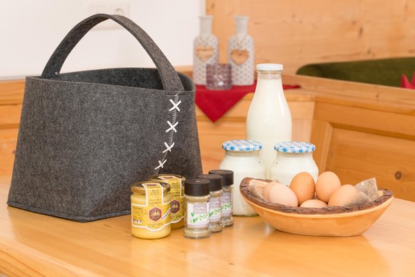 Das Frühstück Ferienwohnungen auf dem Bauernhof Mahrhof