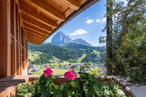 Foto del balcone Agriturismo Luech da Perteut - Panorama & Wellness