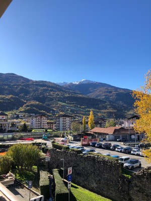 Aussicht vom Betrieb