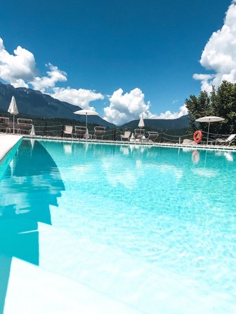 Photo of the outdoor swimming pool