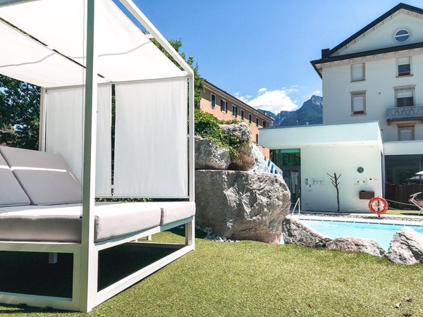 Photo of the outdoor swimming pool
