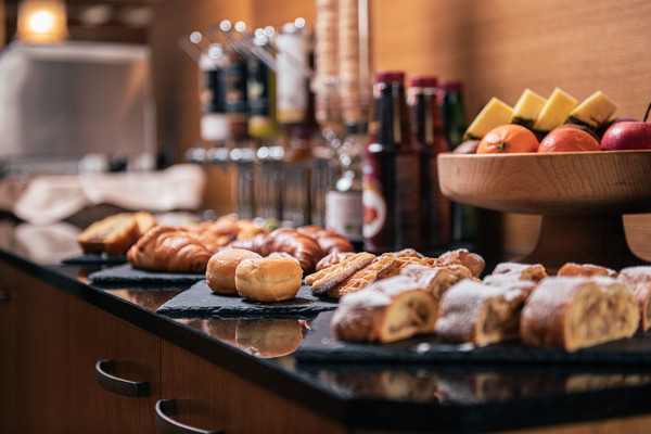 The breakfast Hotel Goldene Rose