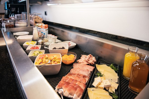 The breakfast Hotel Goldene Rose