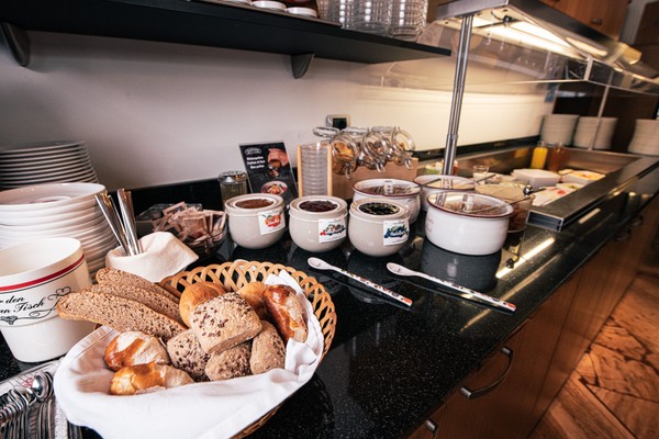 The breakfast Hotel Goldene Rose