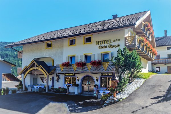 Photo exteriors in summer Chalet Olympia