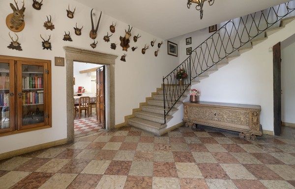 The entrance