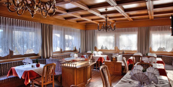 Il ristorante Tesido Panorama