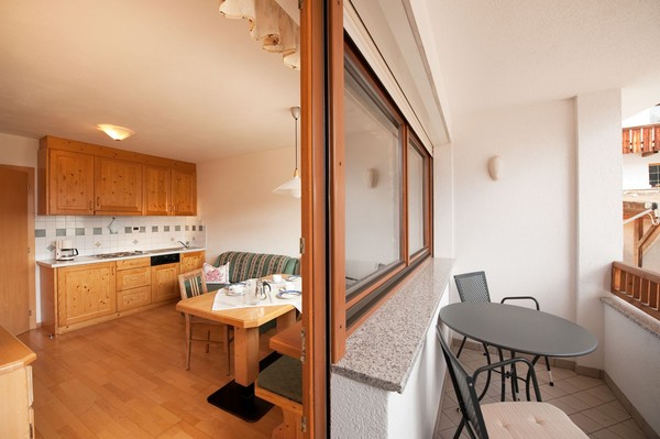 Der Wohnraum Ferienwohnungen L'Grof / Al Conte