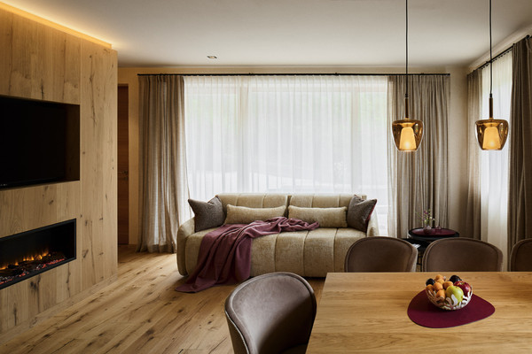 The living area Apartments Chalet Vanzi