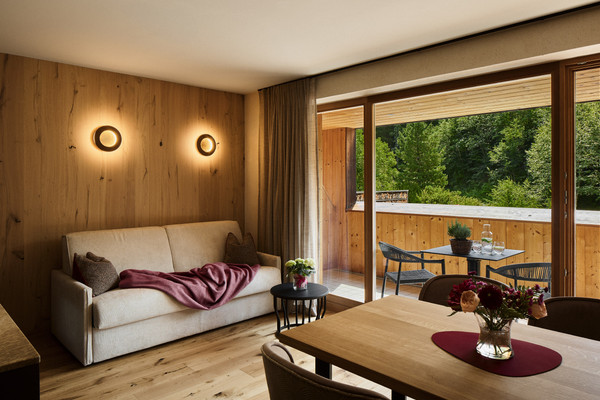 The living area Apartments Chalet Vanzi