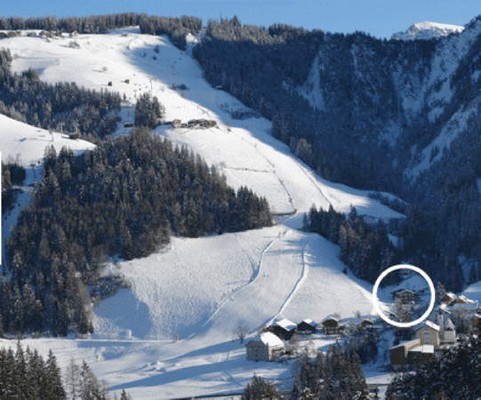 La posizione Appartamenti Chalet Vanzi San Martino in Badia