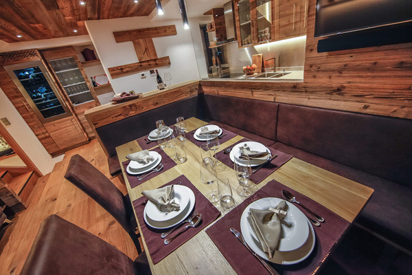 Der Wohnraum Mountain Chalet Ghilga