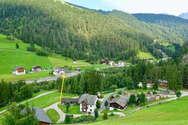Lage B&B + Ferienwohnungen Preroman St. Martin in Thurn