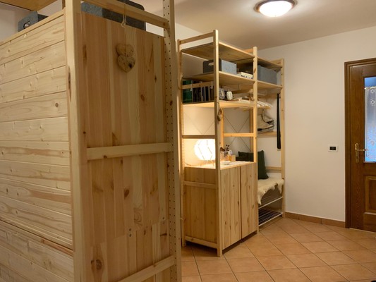 La zona giorno Appartamento Ciasa Elsa