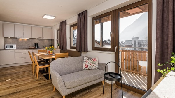 La zona giorno Appartamenti Haus Wiere