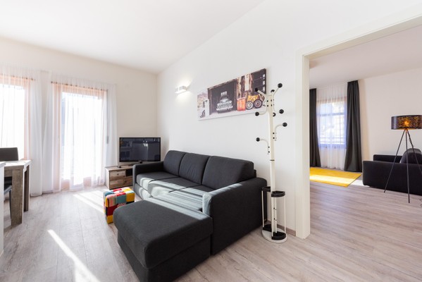 La zona giorno Lara's Guesthouse