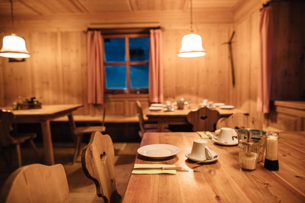 Il ristorante Val di Fosse (Val Senales) Eishof