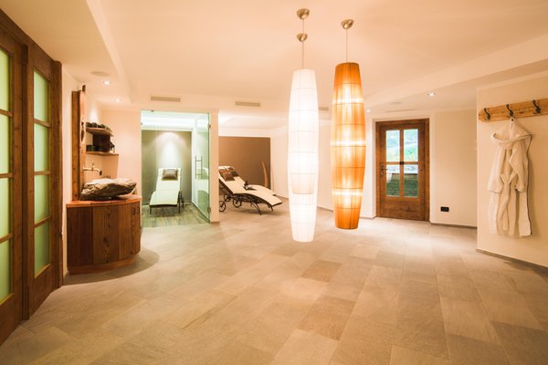 Photo of the wellness area Hotel Antermoia