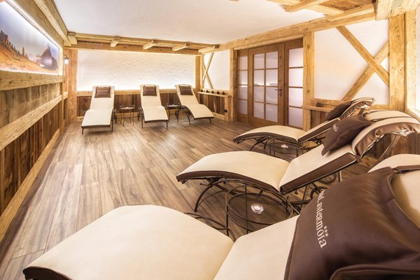 Photo of the wellness area Hotel Antermoia