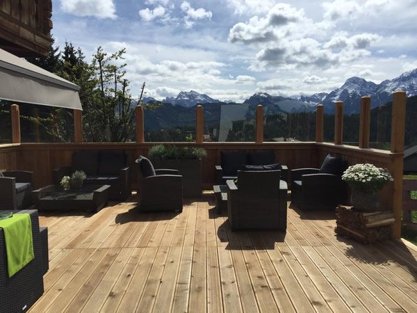 Foto della terrazza