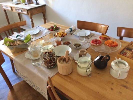 Das Frühstück Bed & Breakfast Castello Errante