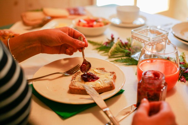 La colazione Agritur Dal Fior La Casa nel Bosco