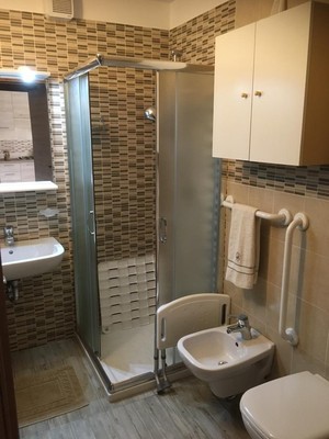 Foto del bagno Appartamento in baita Monti