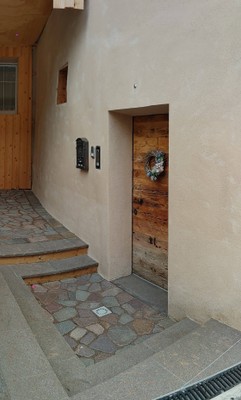 The entrance