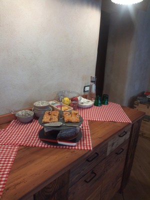 The breakfast Bed & Breakfast Alpentor - Porta delle Alpi