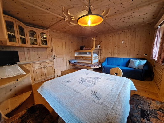 The living area Farmhouse apartment Lüch de Camura