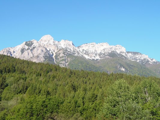 Aussicht Centa San Nicolò (Altopiano della Vigolana)