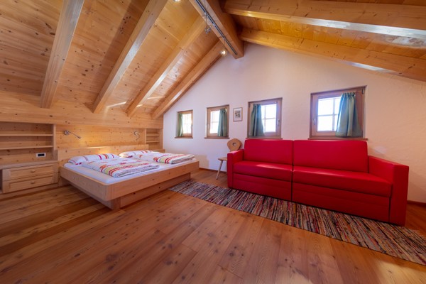 Foto della camera Pensione + Appartamenti in agriturismo Tlisöra - Speckstube