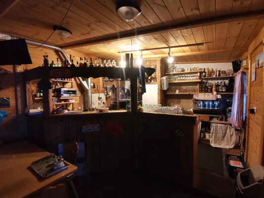 Foto von der Bar Berghütte mit Zimmern Corno del Renon / Rittner Horn