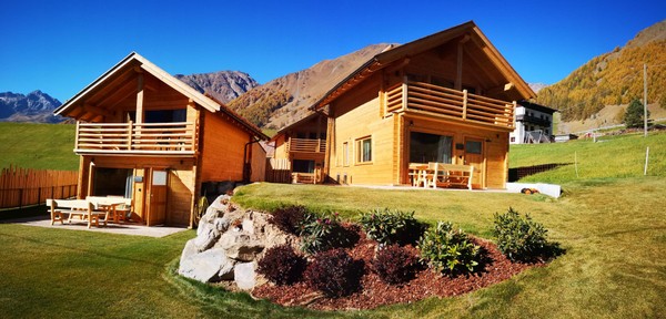 Foto Außenansicht Chalets Lagaun