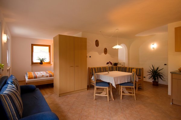La zona giorno Tieshof - Appartamenti 2 fiori