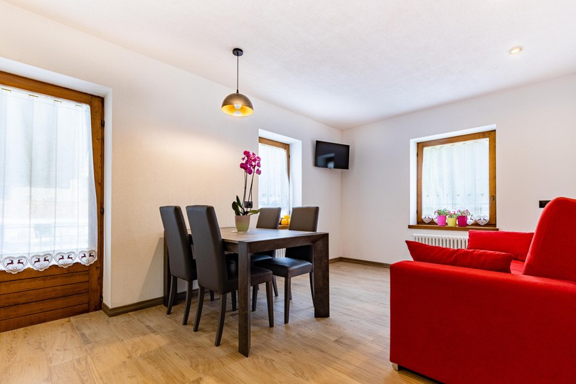 Der Wohnraum Ferienwohnungen Casa Silver